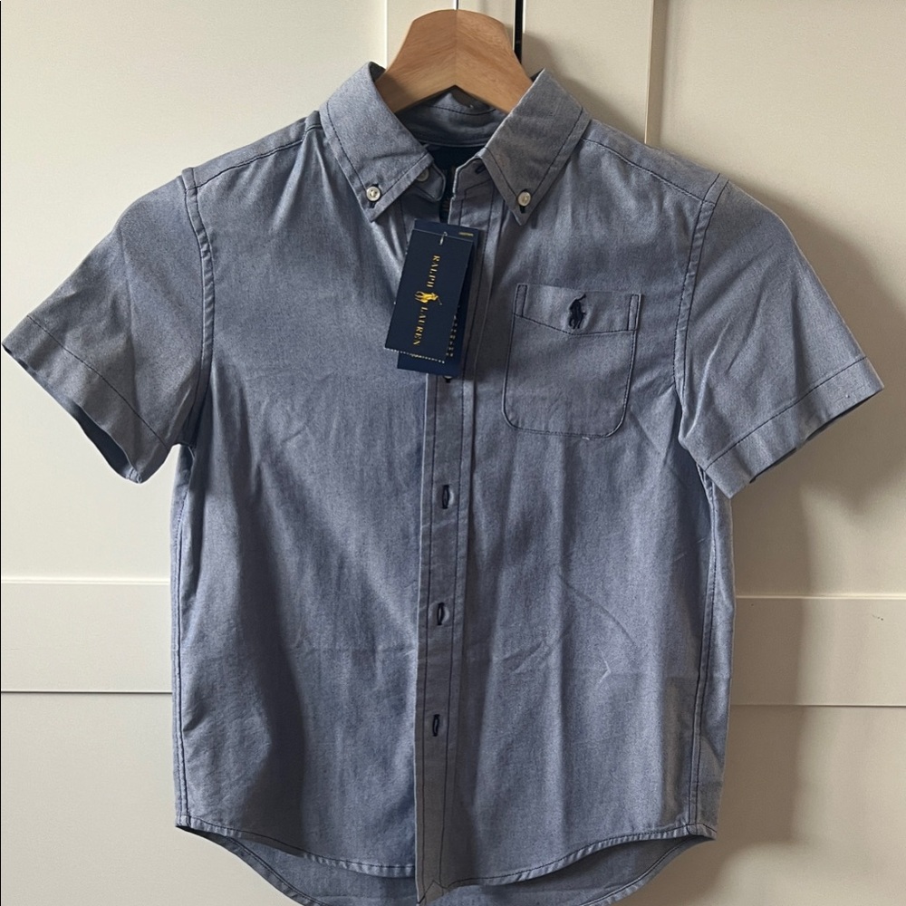 Polo by Ralph Lauren Kids Blue Button Down Shirt
